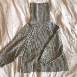 Tristan et iseul Turtleneck gray Cropped